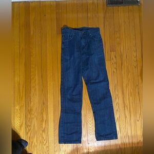 Tristan Blue Straight Jeans with Classic Design